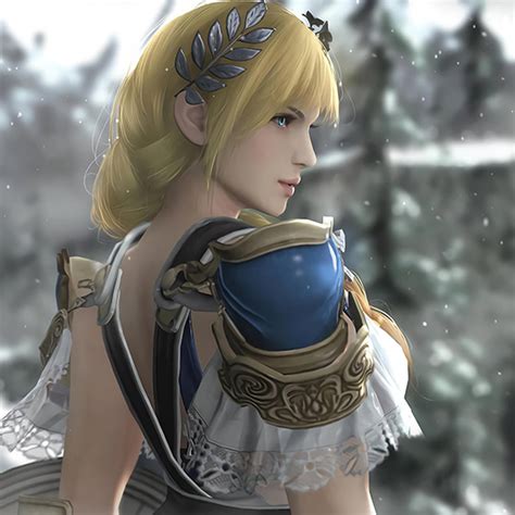 Sophitia Winter Fall Wallpaper Engine