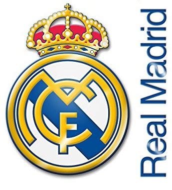 Se os direitos autorais desta imagem png pertencerem a você, entre em contato e iremos. Real Madrid sticker mural logo 2 pièces - Internet-Toys