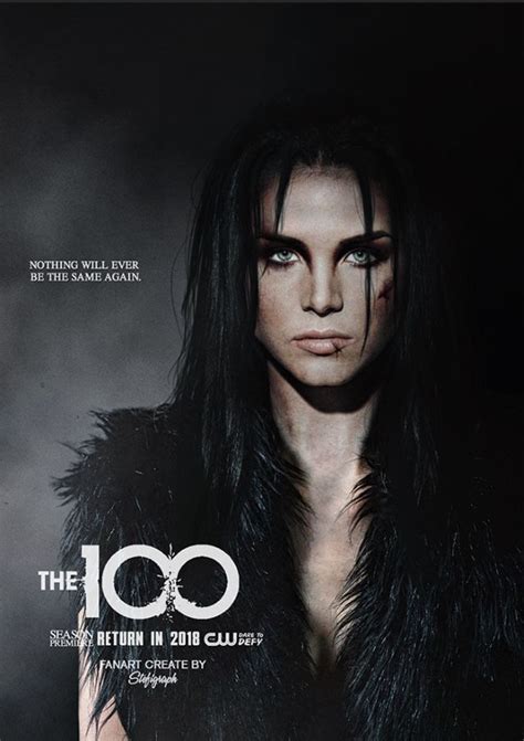 octavia fan art the100 the 100 poster the 100 marie avgeropoulos