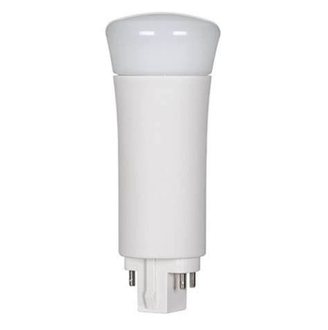 We have the largest selection of led bulbs and fixtures, 30 day easy returns and total customer support. SATCO 9W LED PL Bulb, 4-Pin Vertical Ballasts, 5000K, 900 Lumens (SATCO 9WPLV/LED/850/DR/4P ...