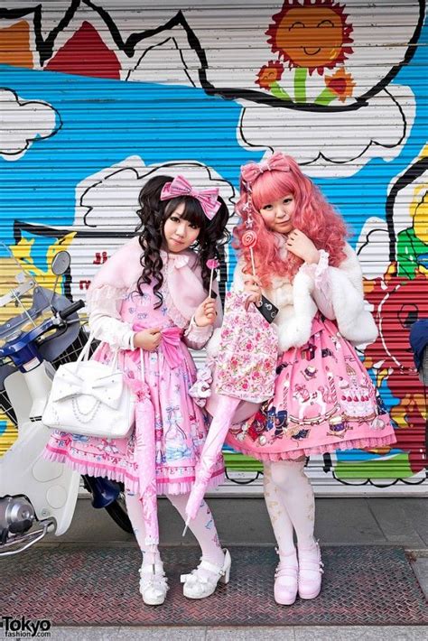 Harajuku Subculture In Japan Sweet Lolita Style Everythings In Pink