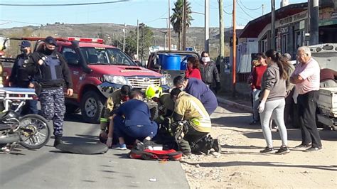 Un Motociclista Herido Tras Un Choque En La Ruta 28 De Tanti El