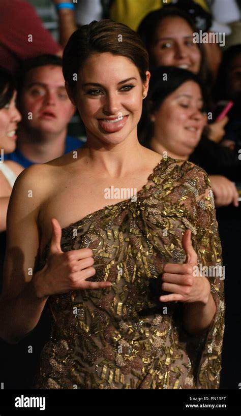 Shailene Woodley At The Premiere Of Summit Entertainments Divergent