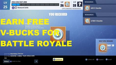 Fortnite How To Get Free V Bucks For Battle Royale YouTube