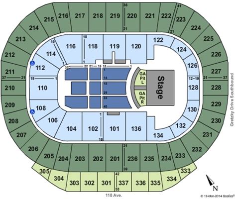 Rexall Place Tickets In Edmonton Alberta Rexall Place Seating Charts