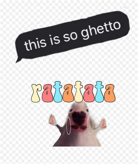 Im In The Ghetto Ratatataghetto Cartoon Emojighetto Emoji Free