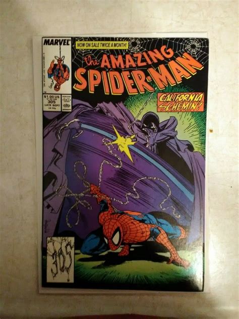 Amazing Spider Man 305 Marvel Sep 1988 Johnny Carson Cameo Mcfarlane