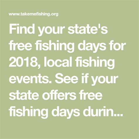 Guide To Free Fishing Days In 2020 Fish Fishing Guide Fishing Boats
