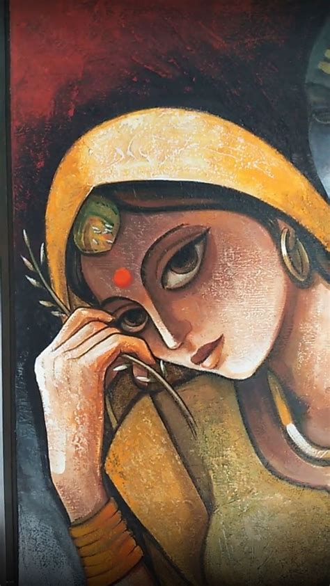 Pin By Dubey Shalini On My Favorite Art Indian Art Paintings Oil