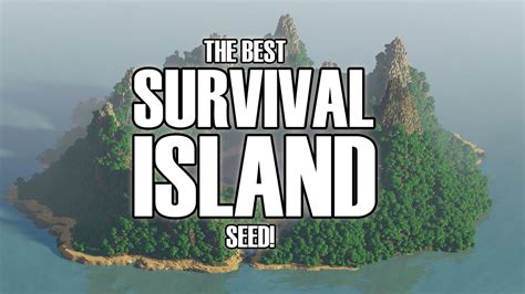 The Best Survival Island Seed 2015 Youtube