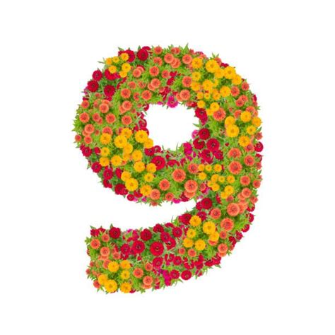 The Letter G Is Made Up Of Flowers