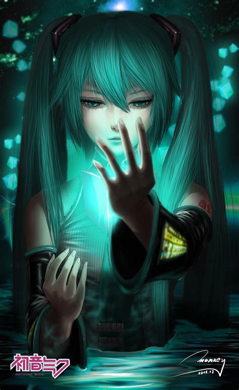 Hatsune Miku Vocaloid Mobile Wallpaper By Monkey Buonarroti 888599