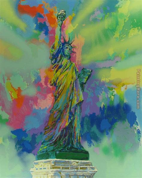 Leroy Neiman Lady Liberty Painting Anysize 50 Off Lady Liberty