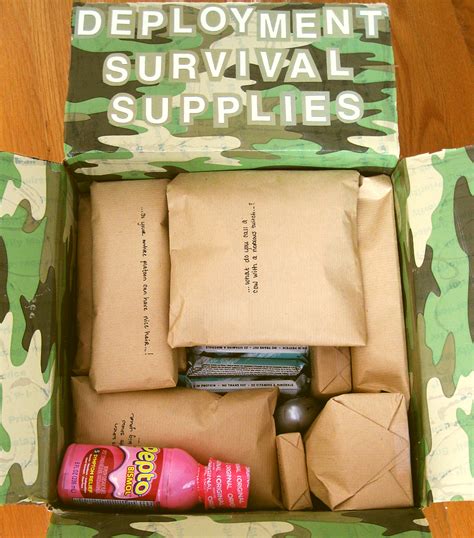 This Blog Has A Ton Of Cute Ideas Military Care Package Soldier Care Packages Deployment
