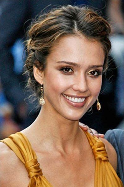 Formal Updo Hairstyle Jessica Alba Hair Jessica Alba Updo Hairstyle