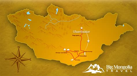 Map Of Gobi Desert