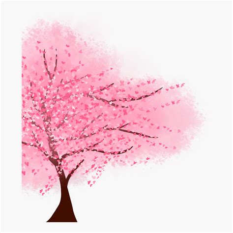 Cherry Blossom Tree Anime Anime Original Cherry Blossom Long Hair