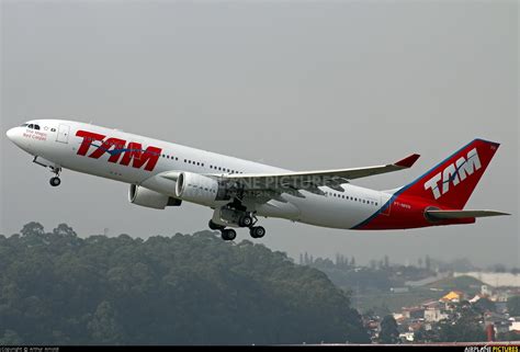 Pt Mvn Tam Airbus A330 200 At São Paulo Guarulhos Photo Id 280976