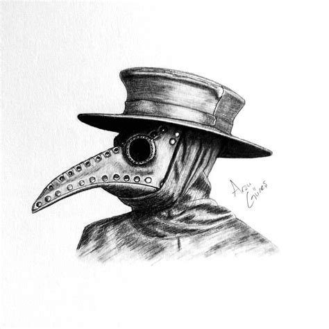 Plague Doctor Mask Doctor Drawing Pencil Art Drawings Plauge Doctor