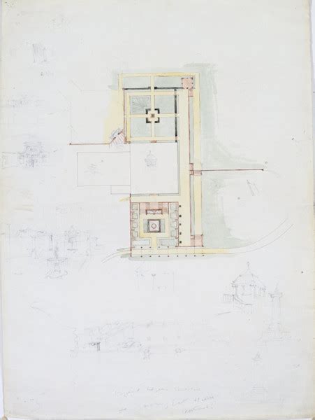 Design For East Haddon Hall Northamptonshire Plan For Garden Layout
