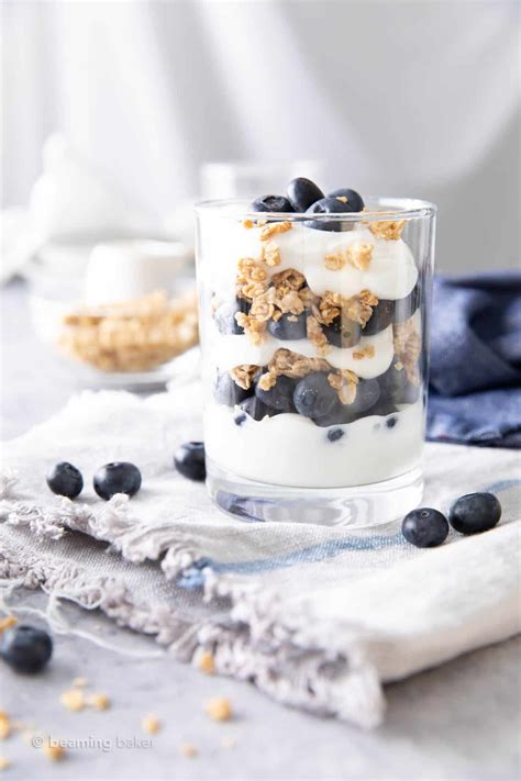 Blueberry Yogurt Parfait Beaming Baker