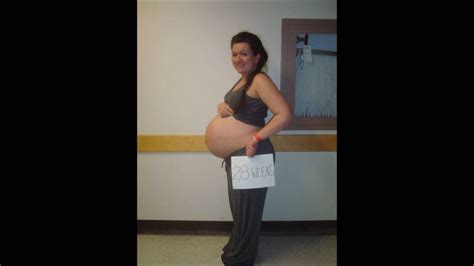 Week Pregnant Belly Pictures Tubezzz Porn Photos