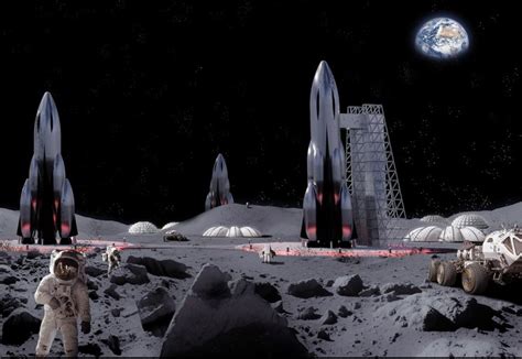 Heres A Clever Idea Build Moon Bases In Craters And Then Fill Them In With Lunar Regolith