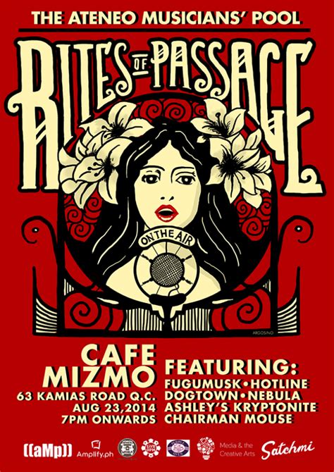 Rites Of Passage 2014 At Cafe Mizmo When In Manila