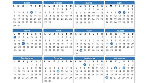 Calendario laboral 2023 conoce los días festivos en tu comunidad para