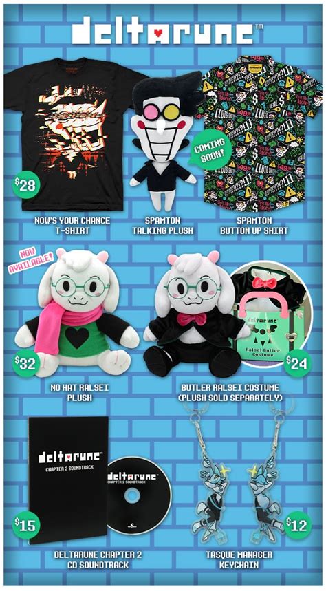 Spamton Updates On Twitter New Deltarune Merch Including Two Spamton