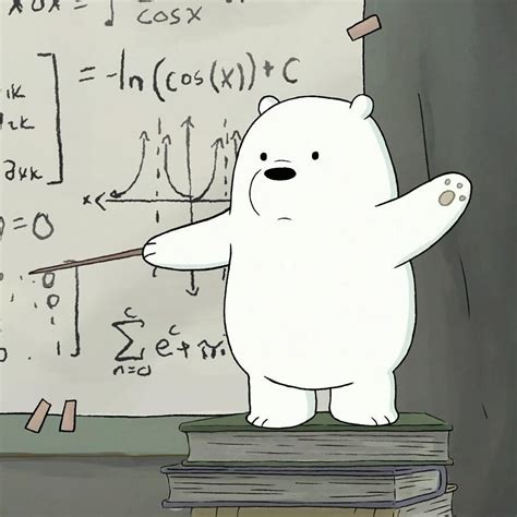 He tends to do most of the. Would you let Ice Bear be your teacher? #icebear #teacher ...