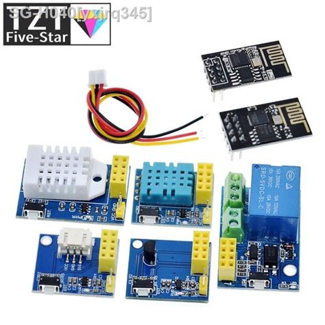 Tzt Esp8266 5v Wifi Relay Module Ds18b20 Dht11 Dht22 Led Controller
