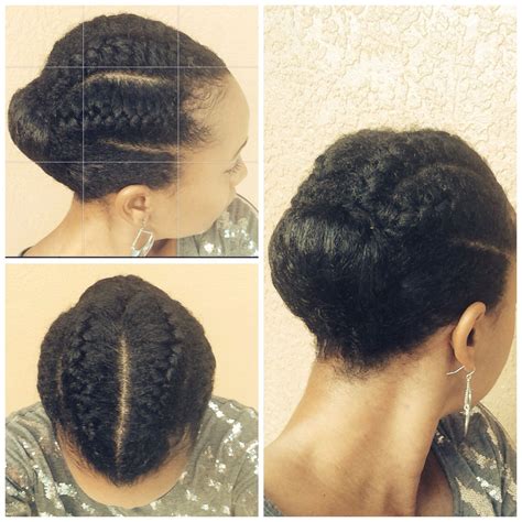 Rather than battling to hide your natural hair color every few weeks, why not embrace the real you? protective hairstyles for transitioning hair - Google Search