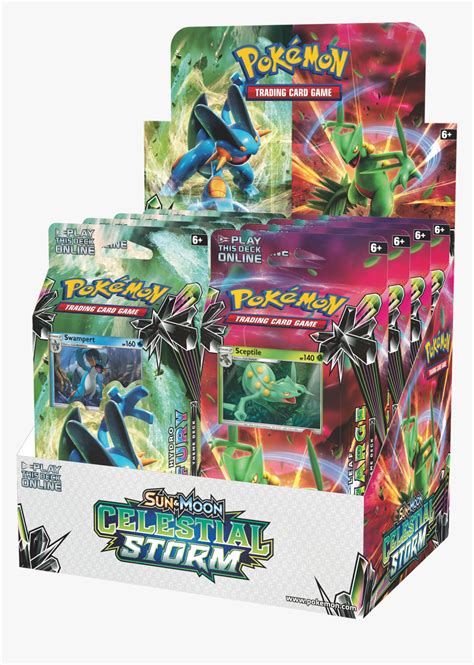 Features a deck builder, tcg decks and cards! Pokemon Sun And Moon Celestial Storm Card List, HD Png Download - kindpng