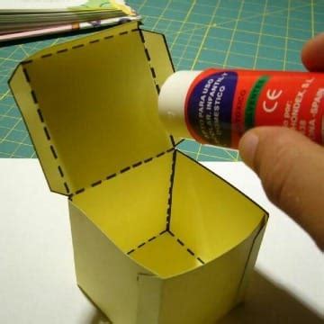 Pasos Simples Para Saber Como Hacer Un Cubo De Carton