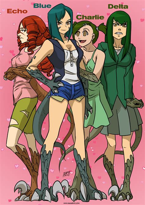 The Raptor Squad Monster Girls Kukuruyo Ju สตวราย โพสต
