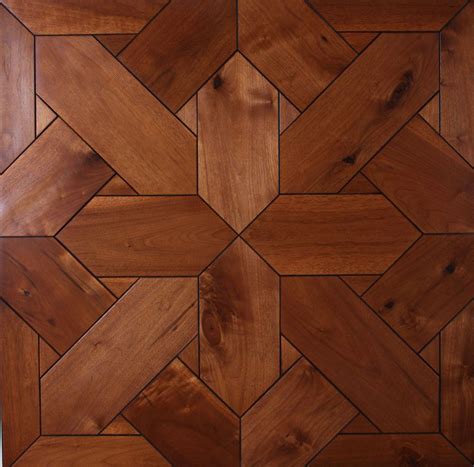 Custom Parquet Wood Floor Pattern Walnut Wood Floors Wood Mosaic