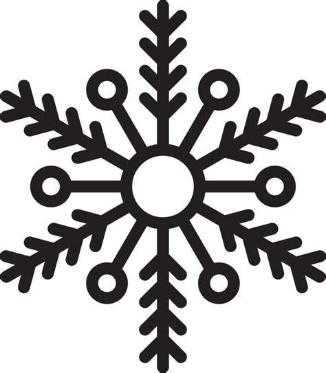 Snowflake Icon Clip Art 22188431 Png