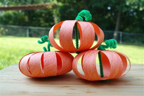 3d Paper Pumpkin Craft For Kids Stlmotherhood