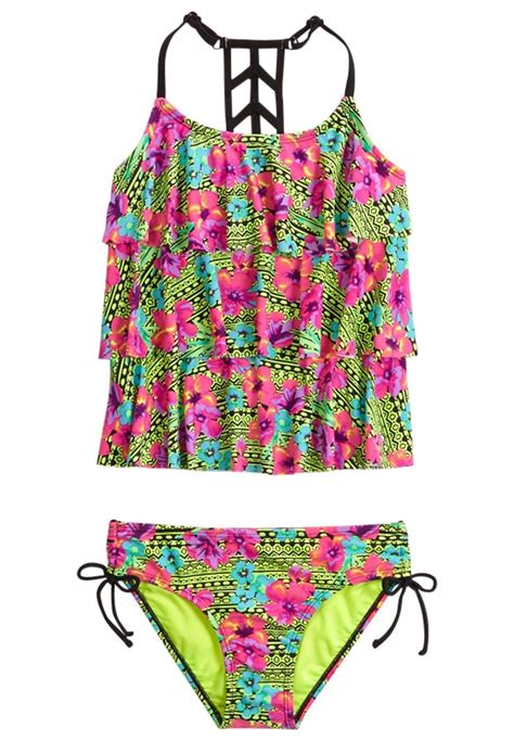 Tween Clothing And Fashion For Girls Tween Outfits Tankini Swimsuits