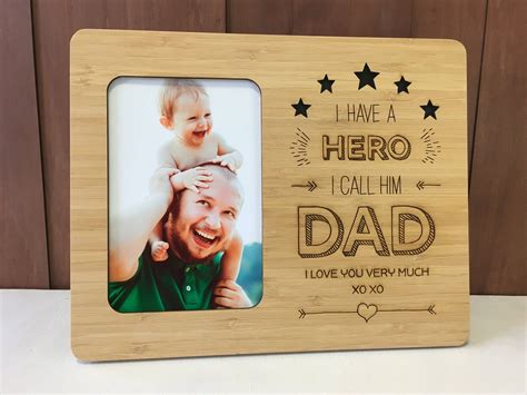 For the new dad who is already going above and beyond, gift him this personalized comic book so he can be forever immortalized as your child's favorite superhero. New Dad Gift Personalised Frame, Daddy Is My Hero, First ...