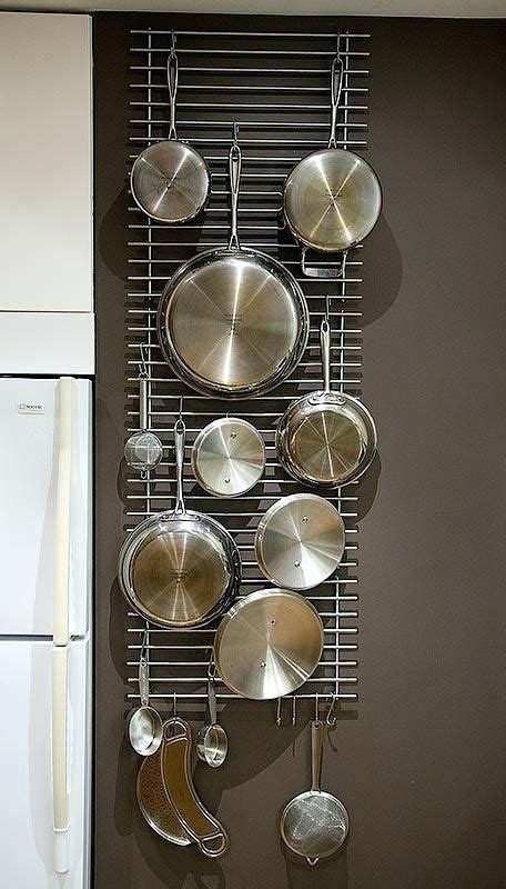 Make the most of your kitchen space with innovative and versatile kitchen wall storage & racks from ikea.ca. pots and pans wall racks love the idea of hanging pots and ...