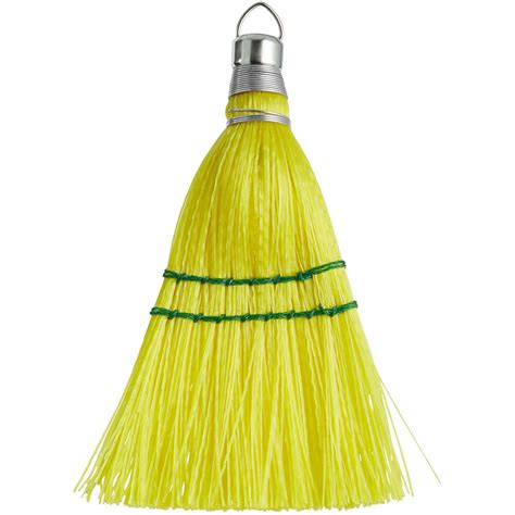 Carlisle 3663400 2 Stitch Synthetic Corn Whisk Broom With Hanging Loop