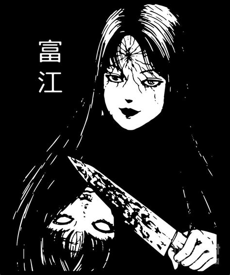 Love Tomie Uzumaki The Girl Horror Anime For Men Women Drawing By Anime