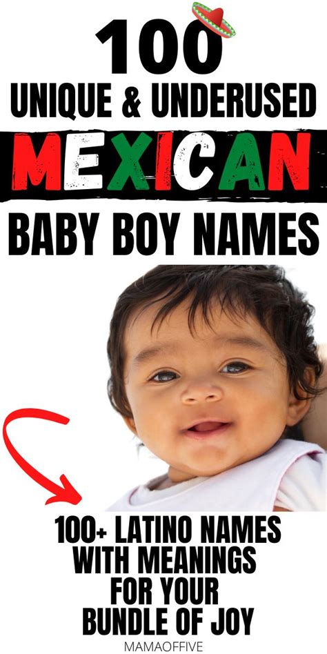 Authentic Mexican Baby Boy Names