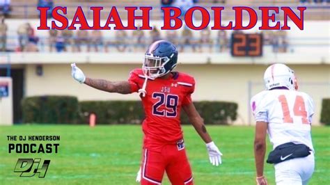 isaiah bolden on coach deion sanders hbcu culture jackson state growing up in tampa nfl