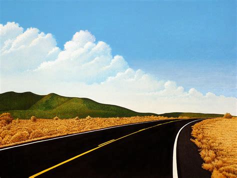 Open Road Painting By Norm Holmberg Fine Art America