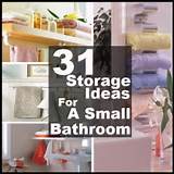 Small Bathroom Storage Ideas Pictures