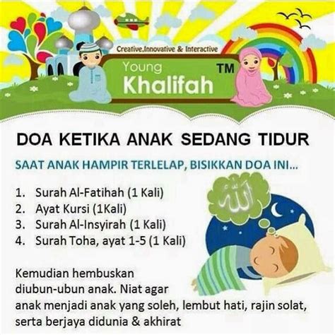 Doa Anak Ketika Tidur