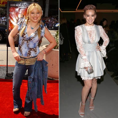 Hilary Duff Disney Star Style Transformations Popsugar Fashion Photo 8